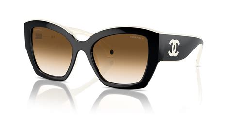 chanel milky brown sunglasses